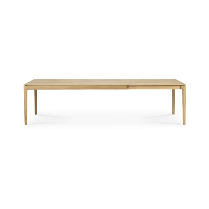 Bok mesa de jantar 200/300x100x76 cm, Carvalho envernizado com cera dura Ethnicraft