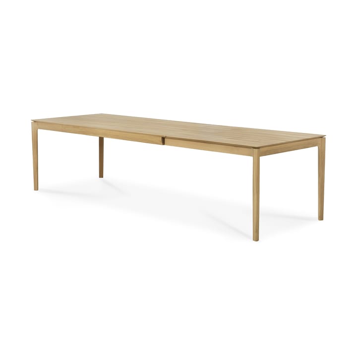 Bok mesa de jantar 200/300x100x76 cm, Carvalho envernizado com cera dura Ethnicraft