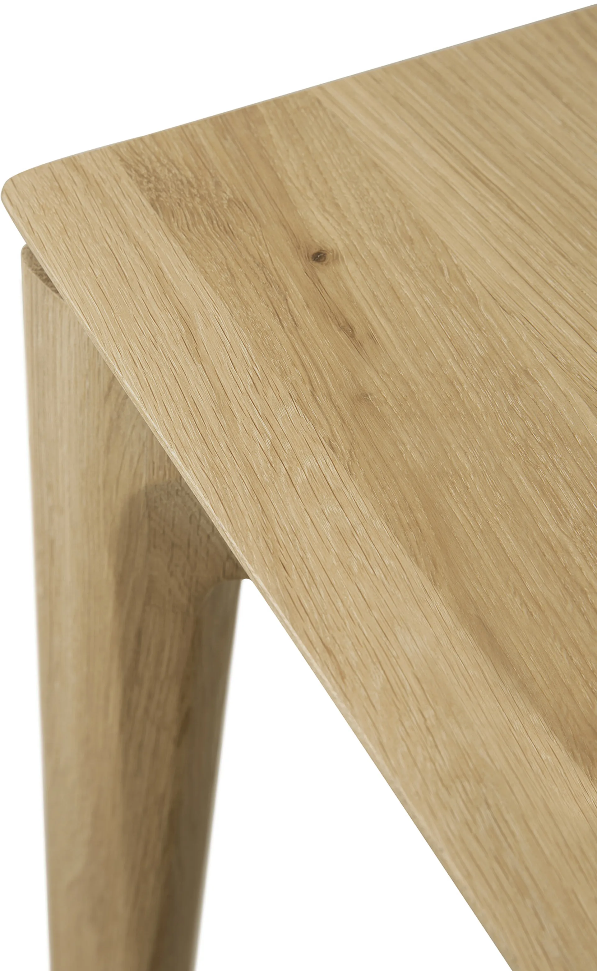 Bok mesa de jantar 200/300x100x76 cm, Carvalho envernizado com cera dura Ethnicraft