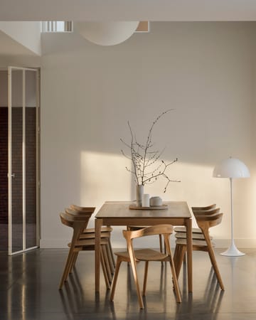 Bok mesa de jantar 200/300x100x76 cm - Carvalho envernizado com cera dura - Ethnicraft