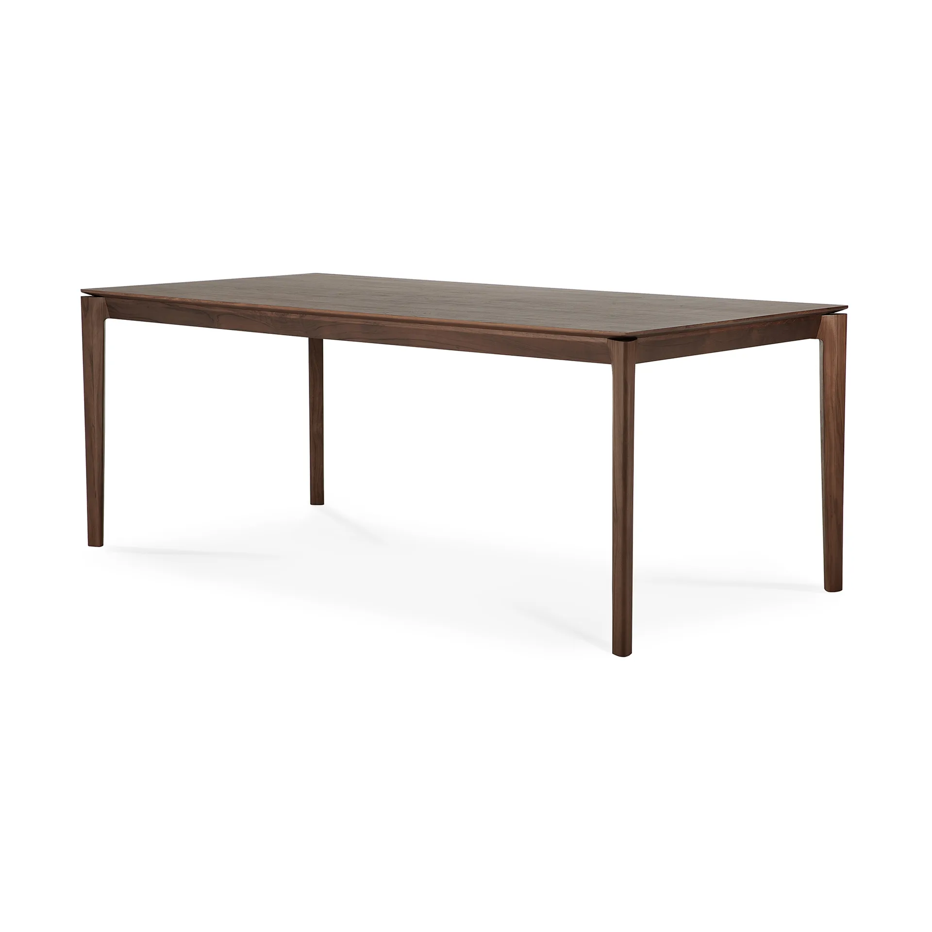 Bok mesa de jantar 200x95 cm, Lacado teca brown Ethnicraft