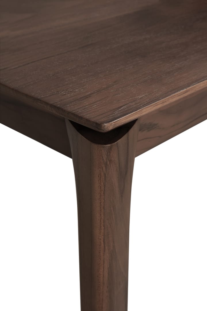 Bok mesa de jantar 200x95 cm, Lacado teca brown Ethnicraft