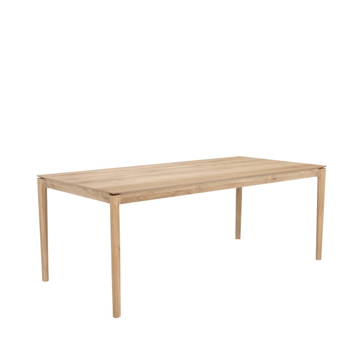 Bok mesa de jantar 220x95 cm - Carvalho envernizado com cera dura - Ethnicraft