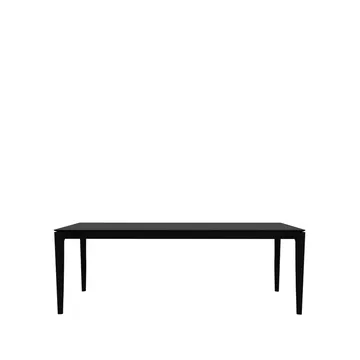 Bok mesa de jantar 220x95 cm - Carvalho envernizado preto - Ethnicraft