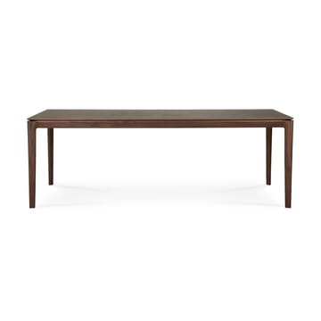 Bok mesa de jantar 220x95 cm - Lacado teca brown - Ethnicraft