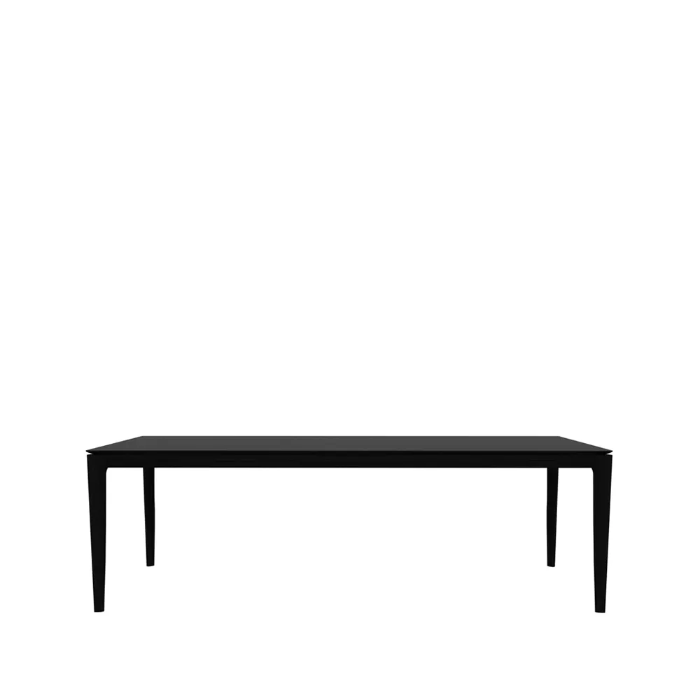 Bok mesa de jantar 240x100 cm, Carvalho envernizado preto Ethnicraft