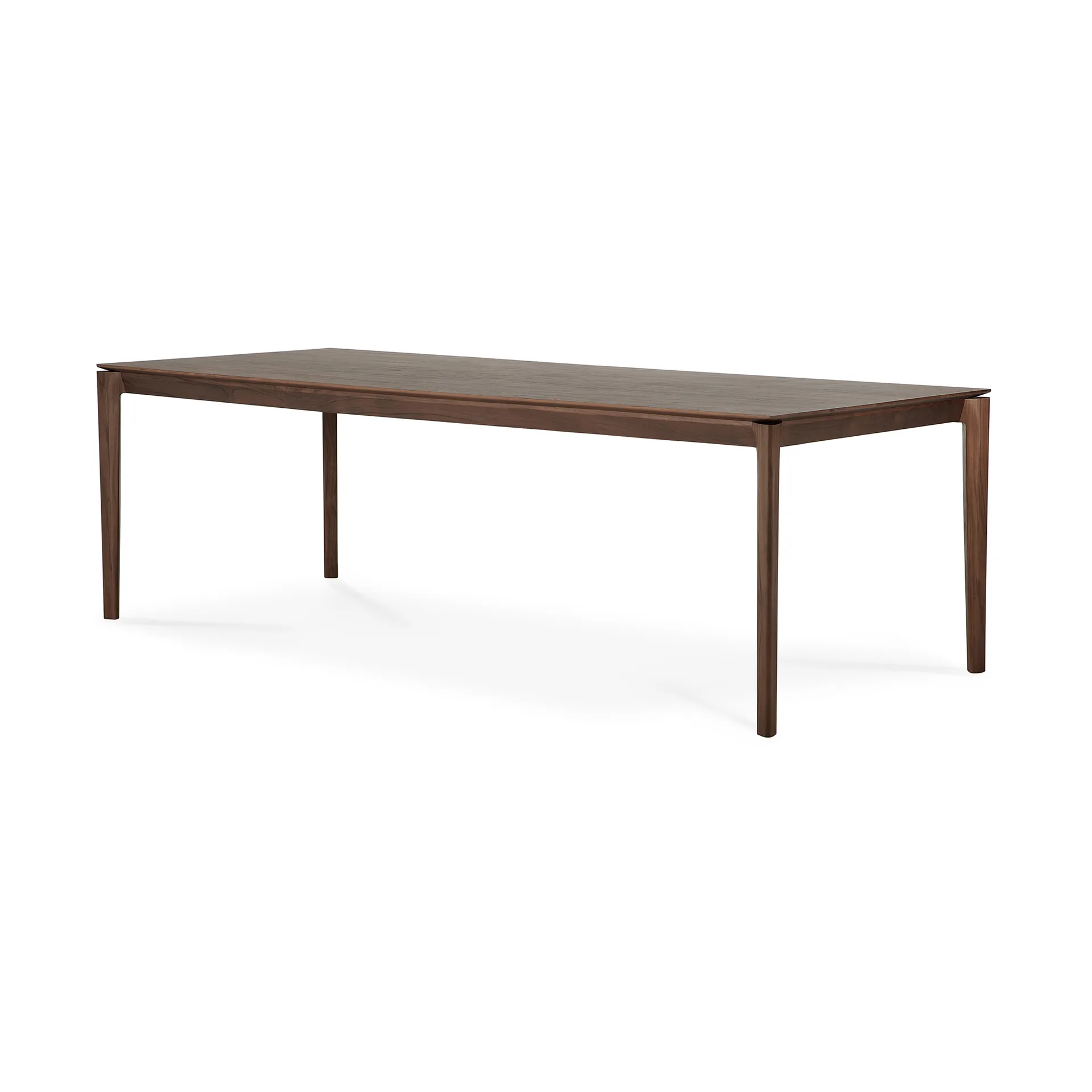 Bok mesa de jantar 240x100 cm, Lacado teca brown Ethnicraft