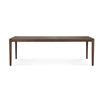 Bok mesa de jantar 240x100 cm - Lacado teca brown - Ethnicraft