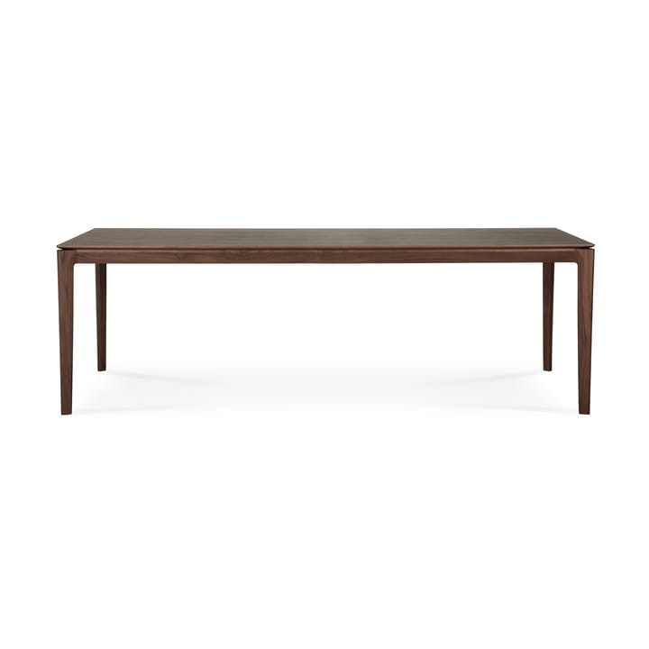 Bok mesa de jantar 240x100 cm, Lacado teca brown Ethnicraft