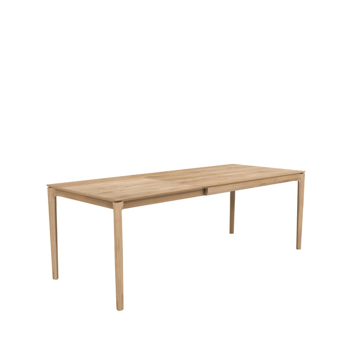 Bok mesa de jantar com tampo extensível, Óleo de cera de carvalho 90x140/220 cm Ethnicraft