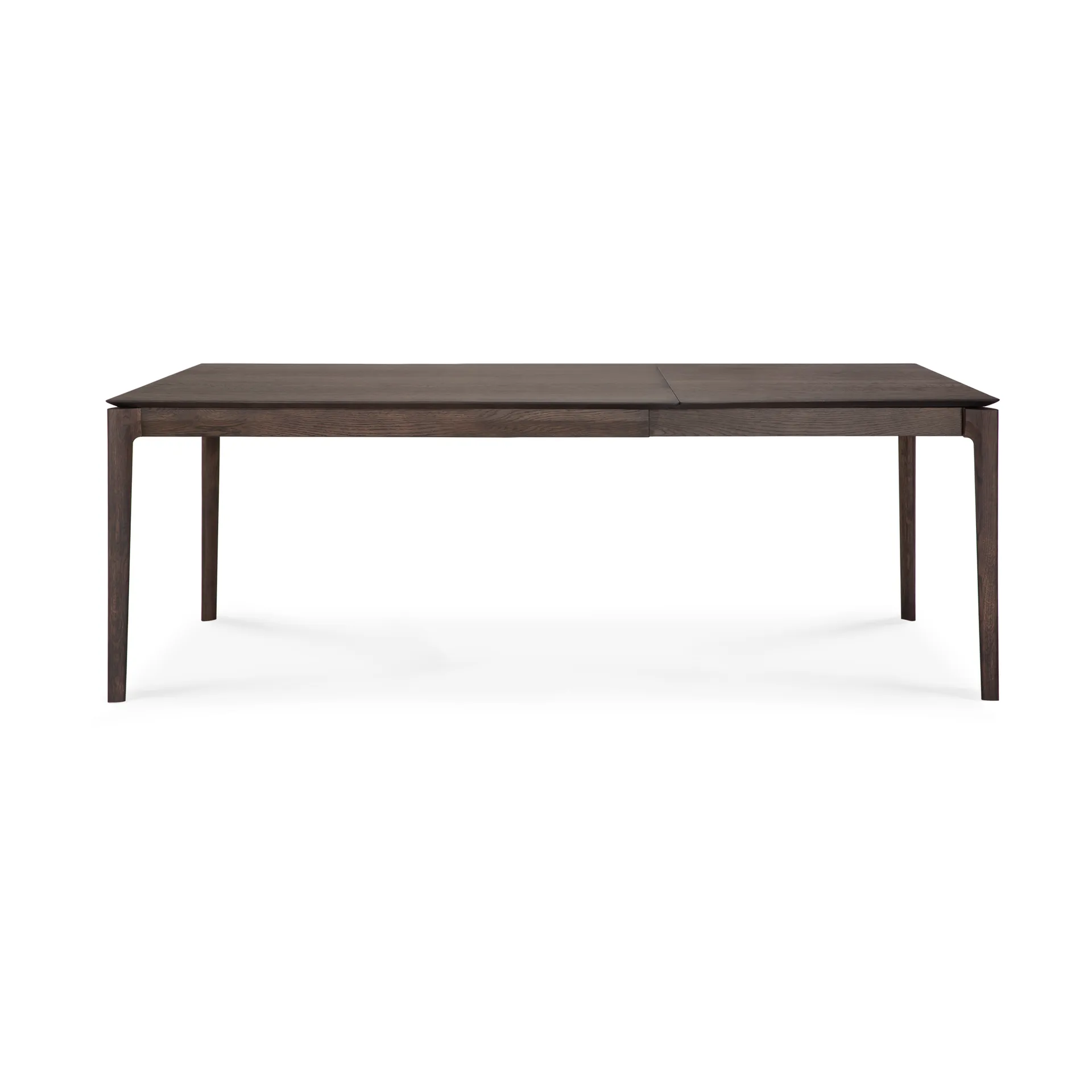 Bok mesa de jantar extensível , Carvalho lacado castanho, 90x140/220 cm Ethnicraft