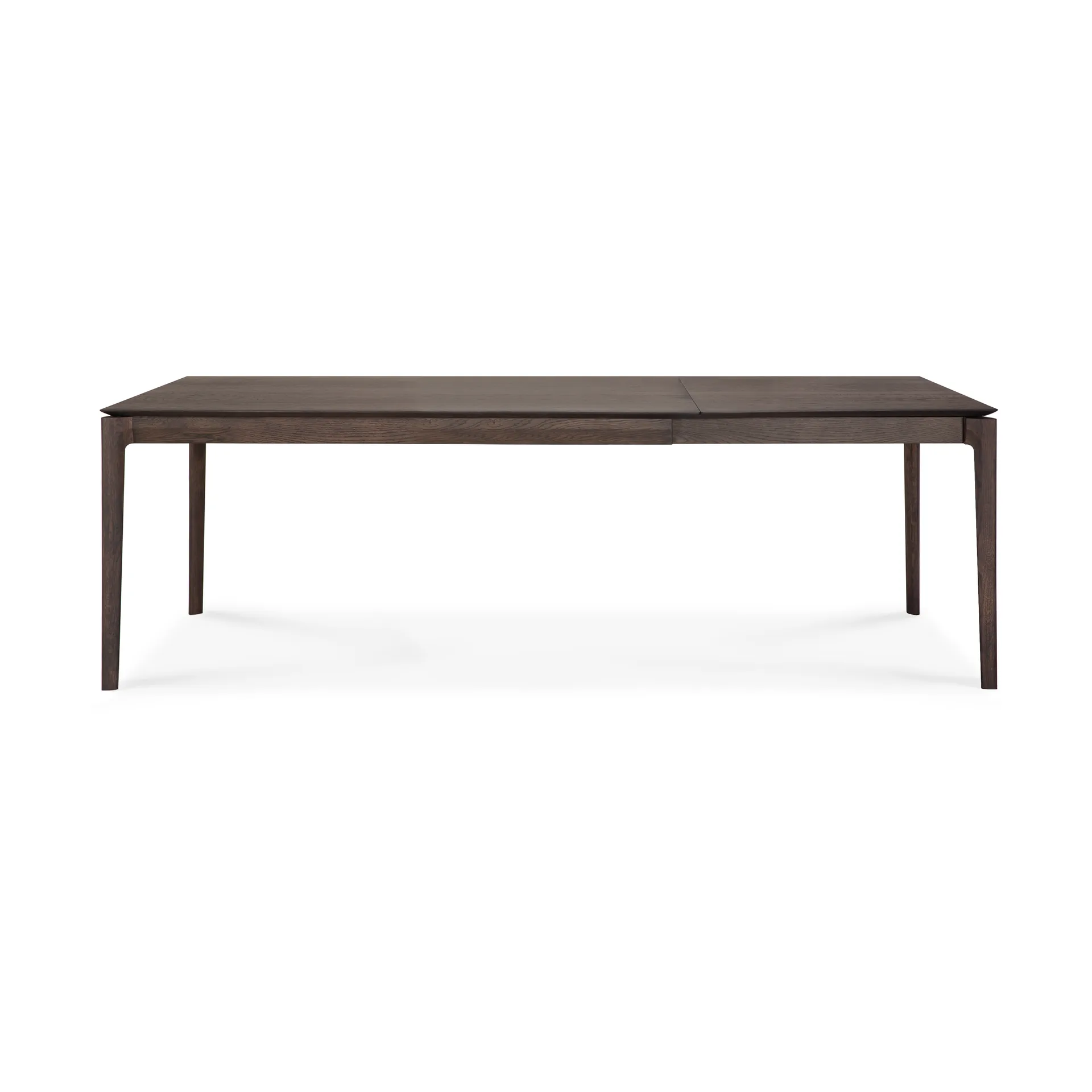 Bok mesa de jantar extensível , Carvalho lacado castanho, 90x160/240 cm Ethnicraft