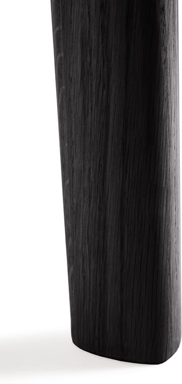 Bok mesa de jantar oval 129/179x100x76 cm - Carvalho envernizado preto - Ethnicraft