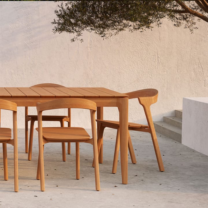 Bok outdoor mesa de jantar em teca, 200x100 cm Ethnicraft