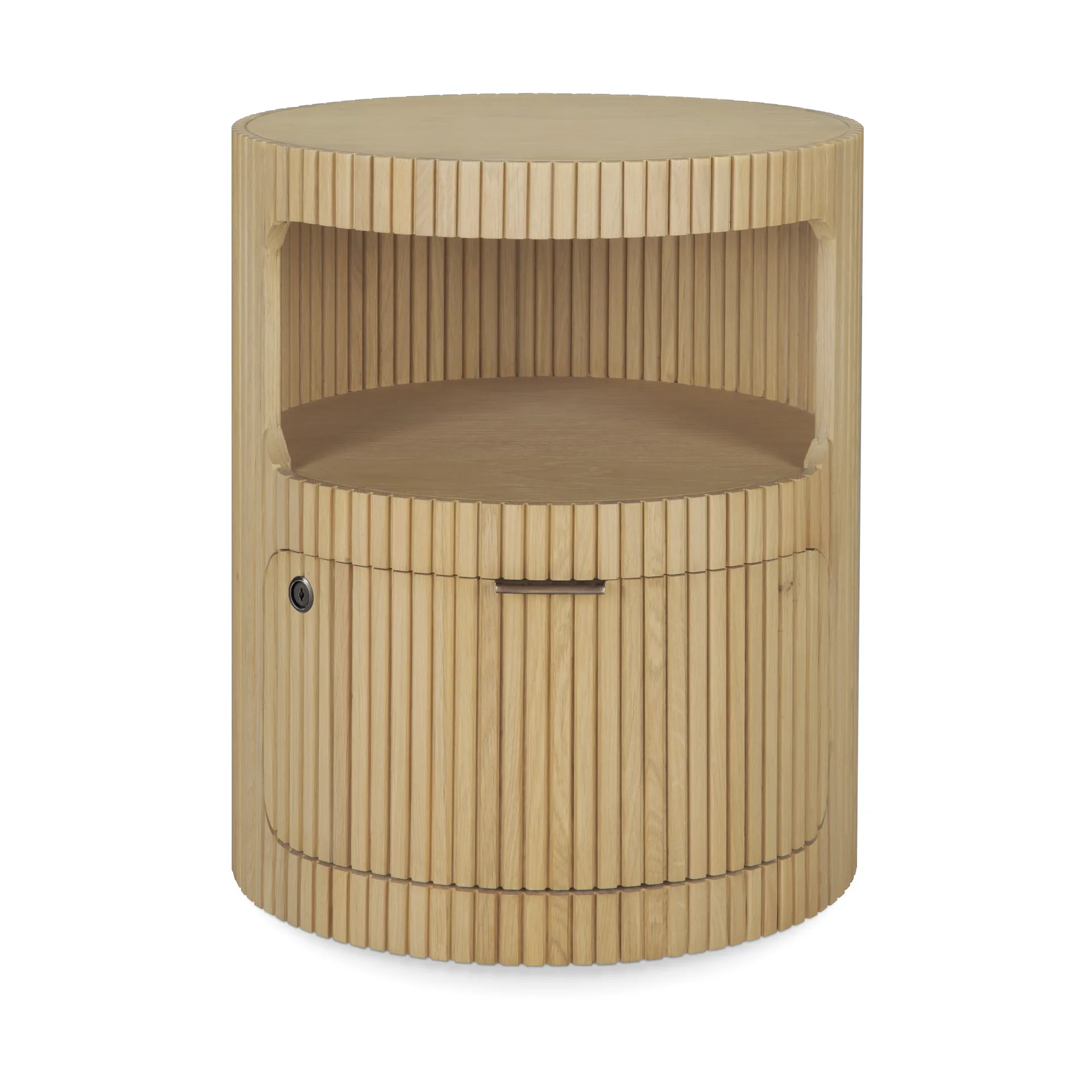 Boomerang hurts com fechadura , Carvalho, Ø45 cm Ethnicraft