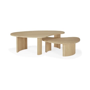 Boomerang mesa de centro - Carvalho, 126x74 cm - Ethnicraft