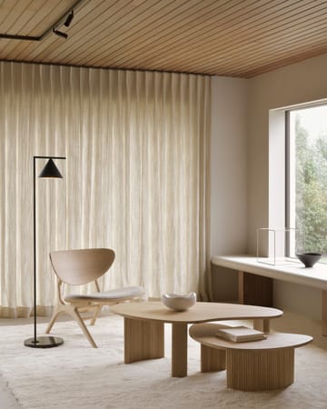 Boomerang mesa de centro - Carvalho, 126x74 cm - Ethnicraft