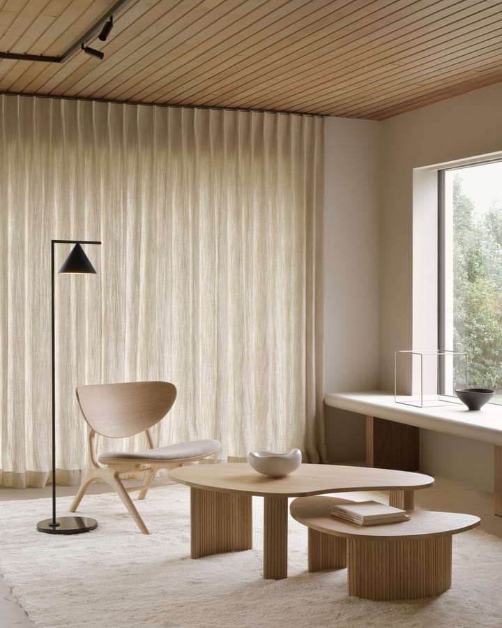 Boomerang mesa de centro, Carvalho, 126x74 cm Ethnicraft
