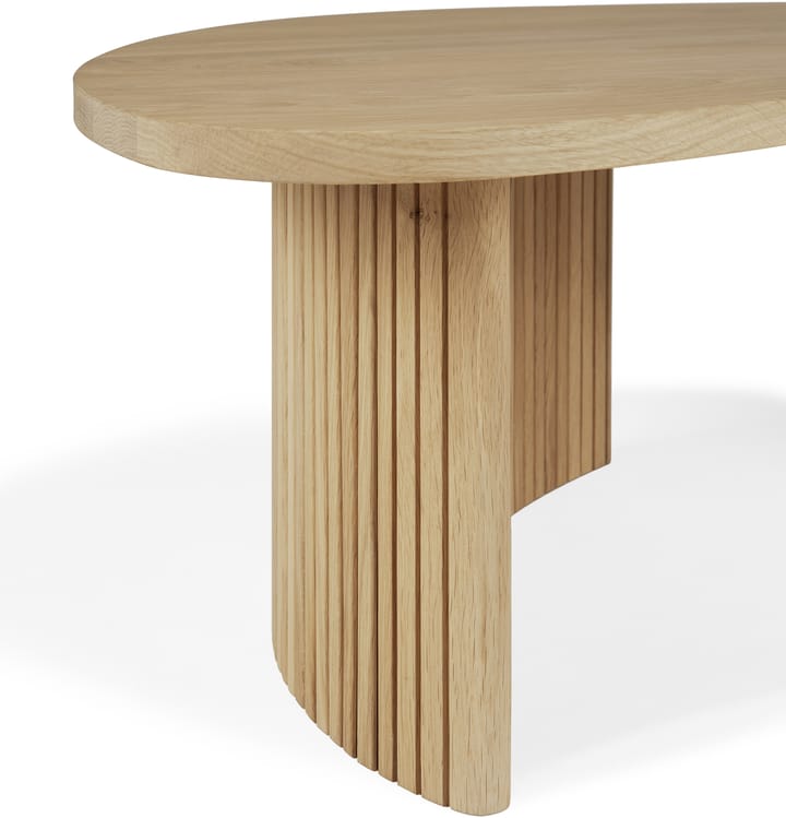 Boomerang mesa de centro, Carvalho, 90x61 cm Ethnicraft