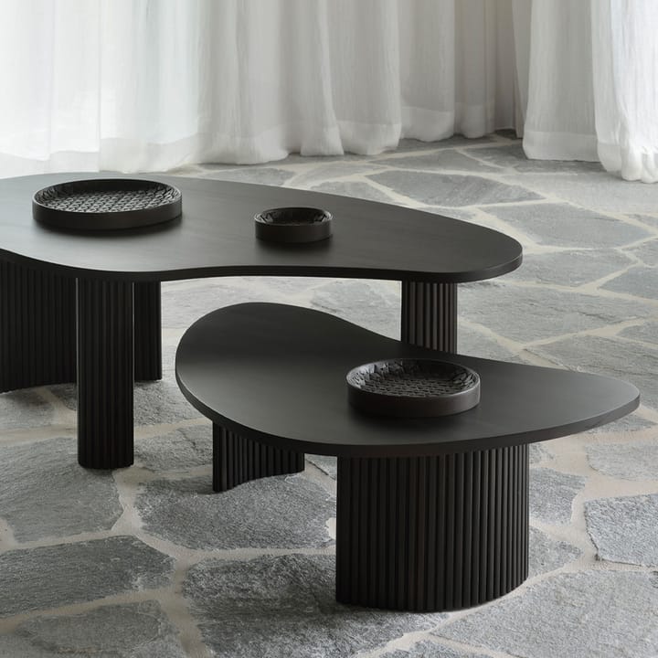 Boomerang mesa de centro, Mogno dark brown 85x77 cm Ethnicraft