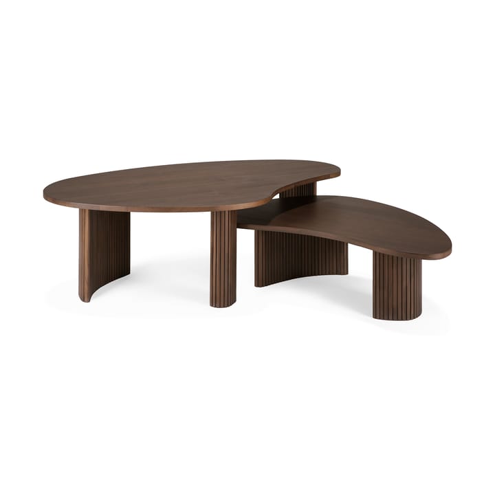 Boomerang mesa de centro, Teca, 126x74 cm Ethnicraft