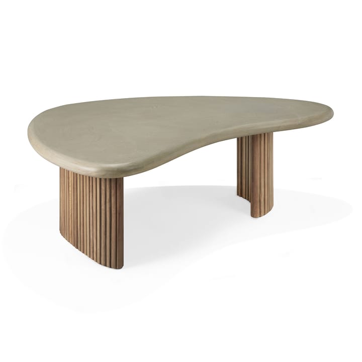 Boomerang mesa de centro, Teca, 90x61 cm Ethnicraft