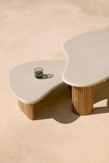 Boomerang mesa de centro - Teca, 90x61 cm - Ethnicraft