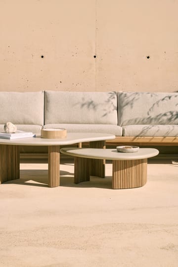 Boomerang mesa de centro - Teca, 90x61 cm - Ethnicraft