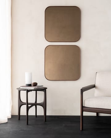 Camber espelho de pé 60x60 cm - Bronze-estrutura em madeira - Ethnicraft