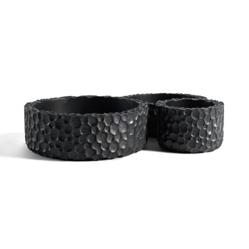 Chopped conjunto de 3 tigelas - Mogno lacado - Ethnicraft