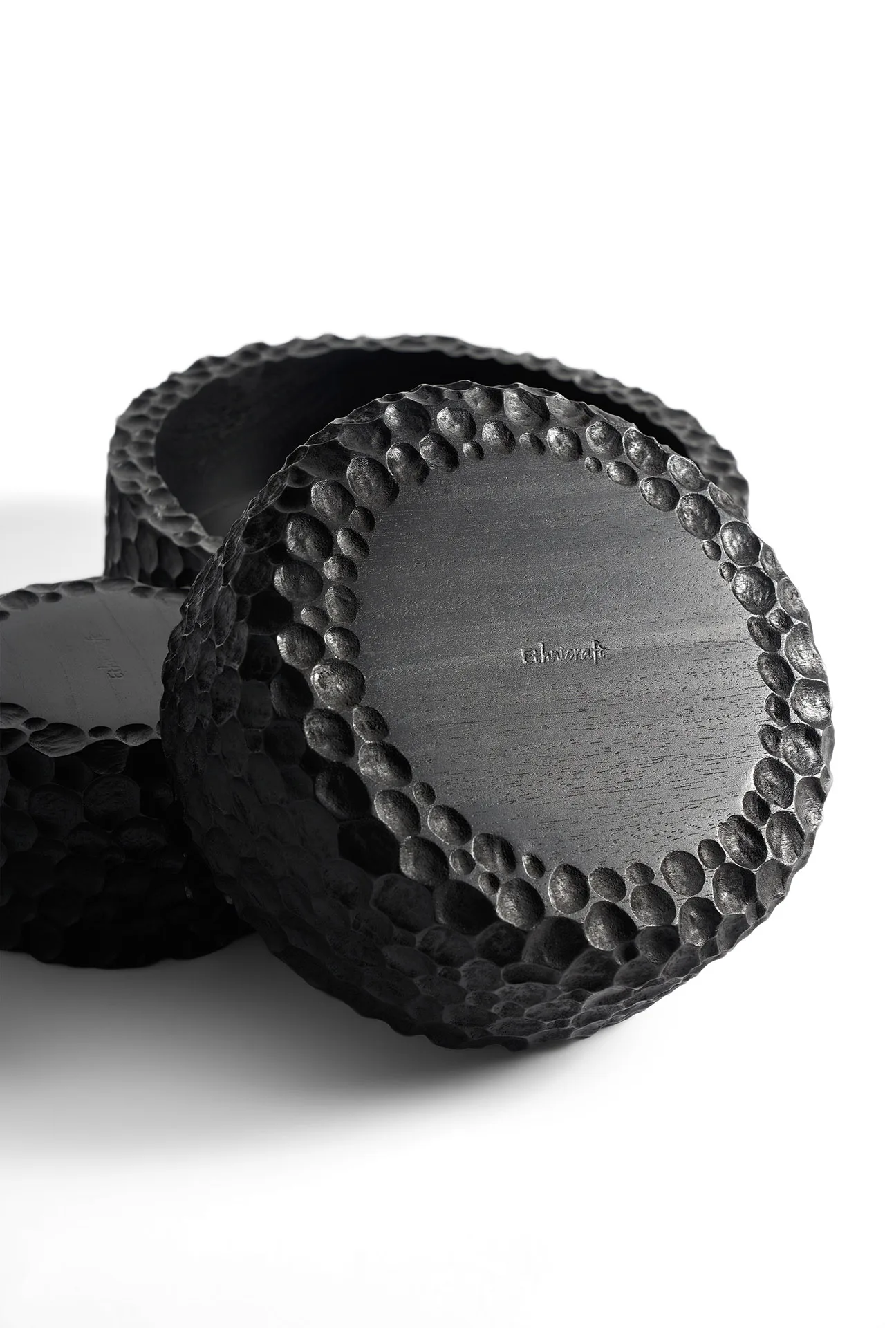 Chopped conjunto de 3 tigelas, Mogno lacado Ethnicraft