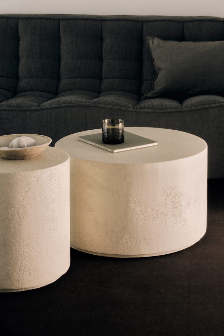 Elements mesa de apoio Ø40 cm, Off-white Ethnicraft