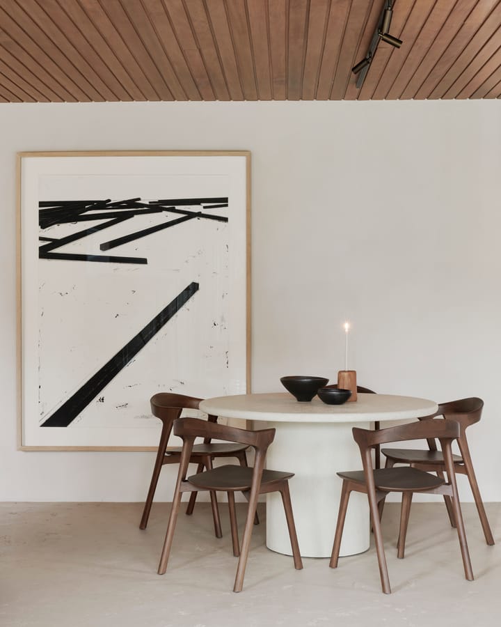 Elements mesa de jantar, Off White, Ø125 cm Ethnicraft