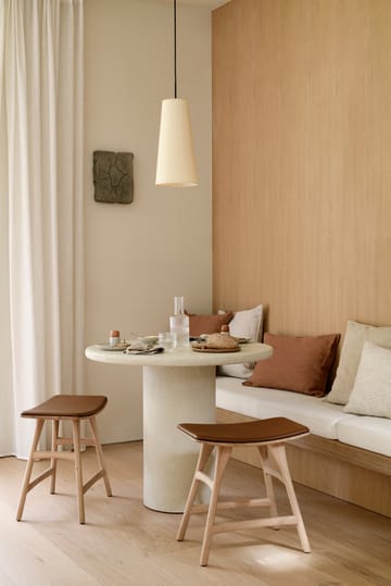 Elements mesa de jantar - Off White, Ø90 cm - Ethnicraft