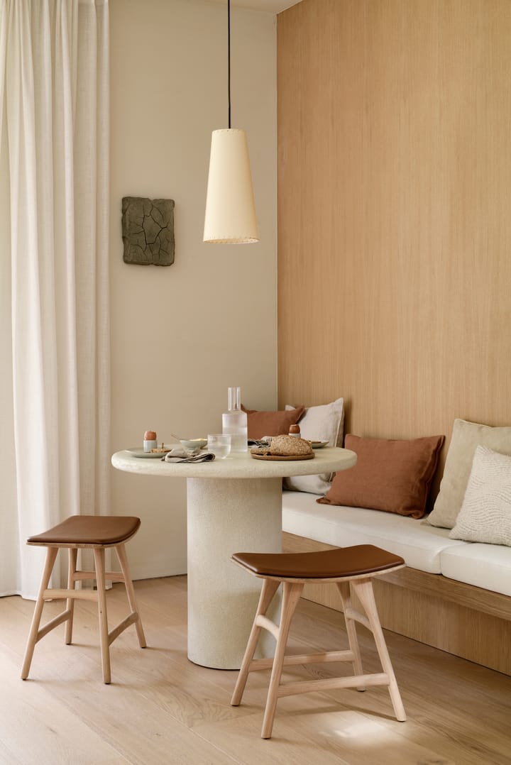 Elements mesa de jantar, Off White, Ø90 cm Ethnicraft