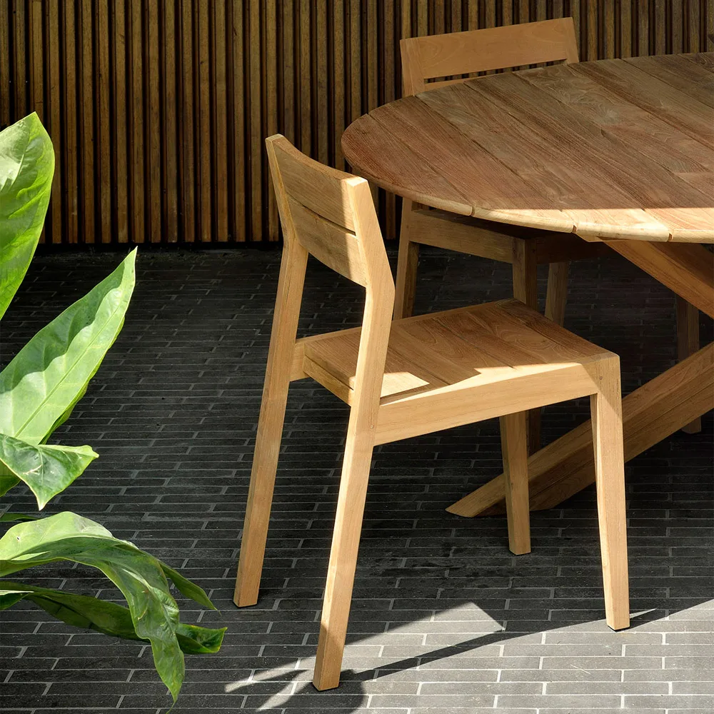 Ex 1 outdoor cadeira, Teca Ethnicraft