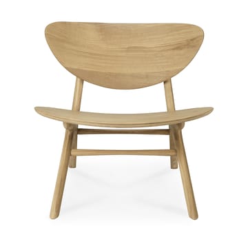 Eye poltrona de lounge - Carvalho envernizado com cera dura - Ethnicraft