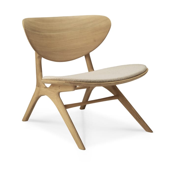 Eye poltrona de lounge - Carvalho, off white - Ethnicraft