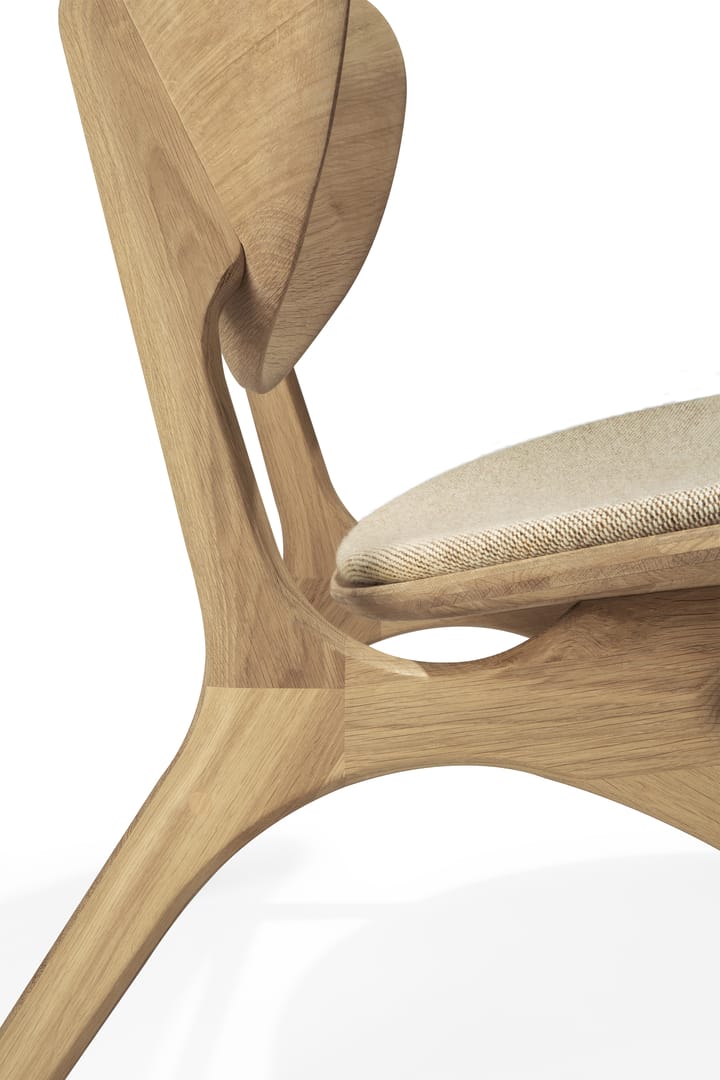 Eye poltrona de lounge, Carvalho, off white Ethnicraft