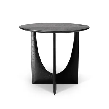 Geometric mesa de apoio - Carvalho preto Ø51 - Ethnicraft