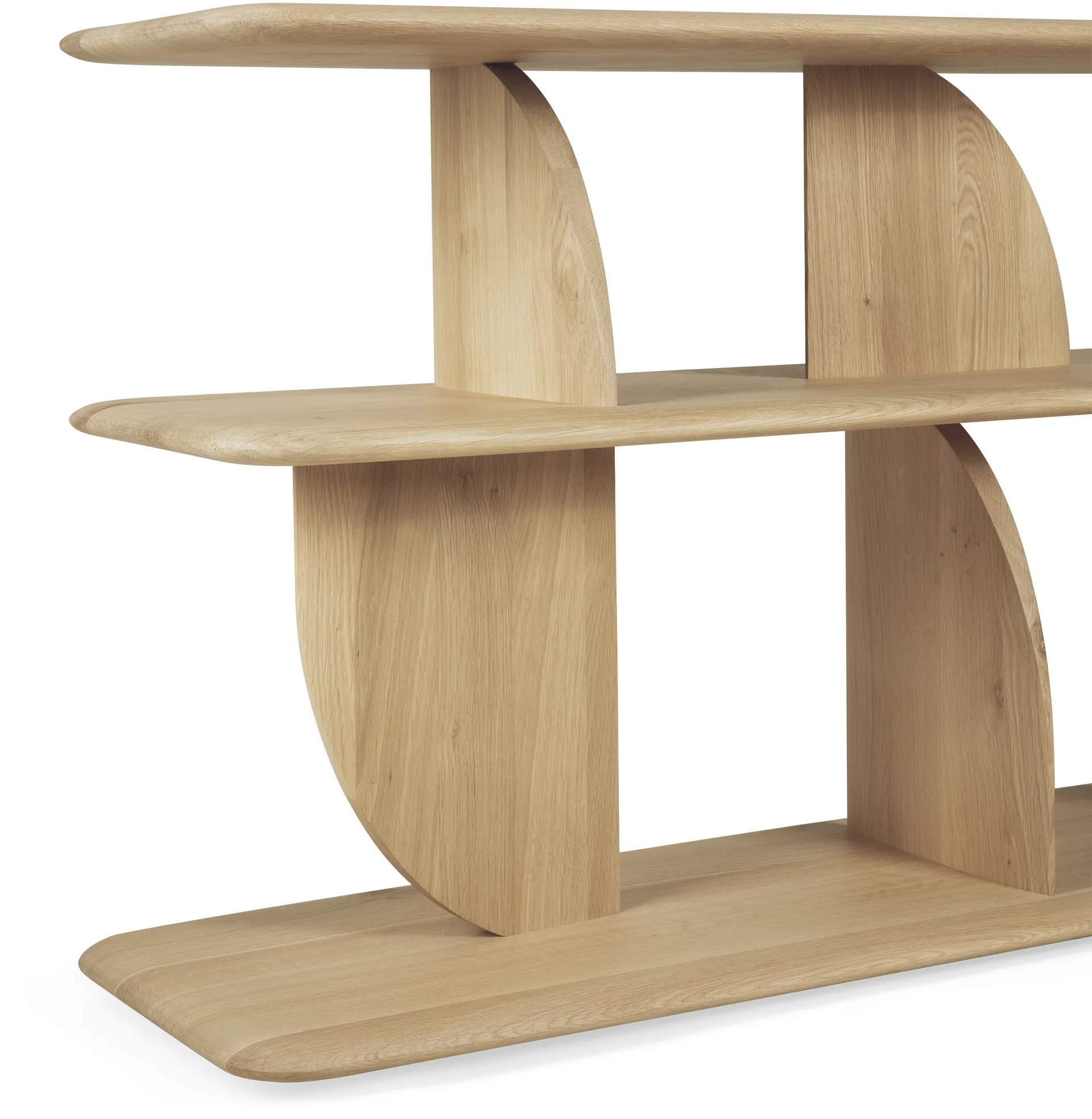Geometric mesa de consola, Carvalho Ethnicraft