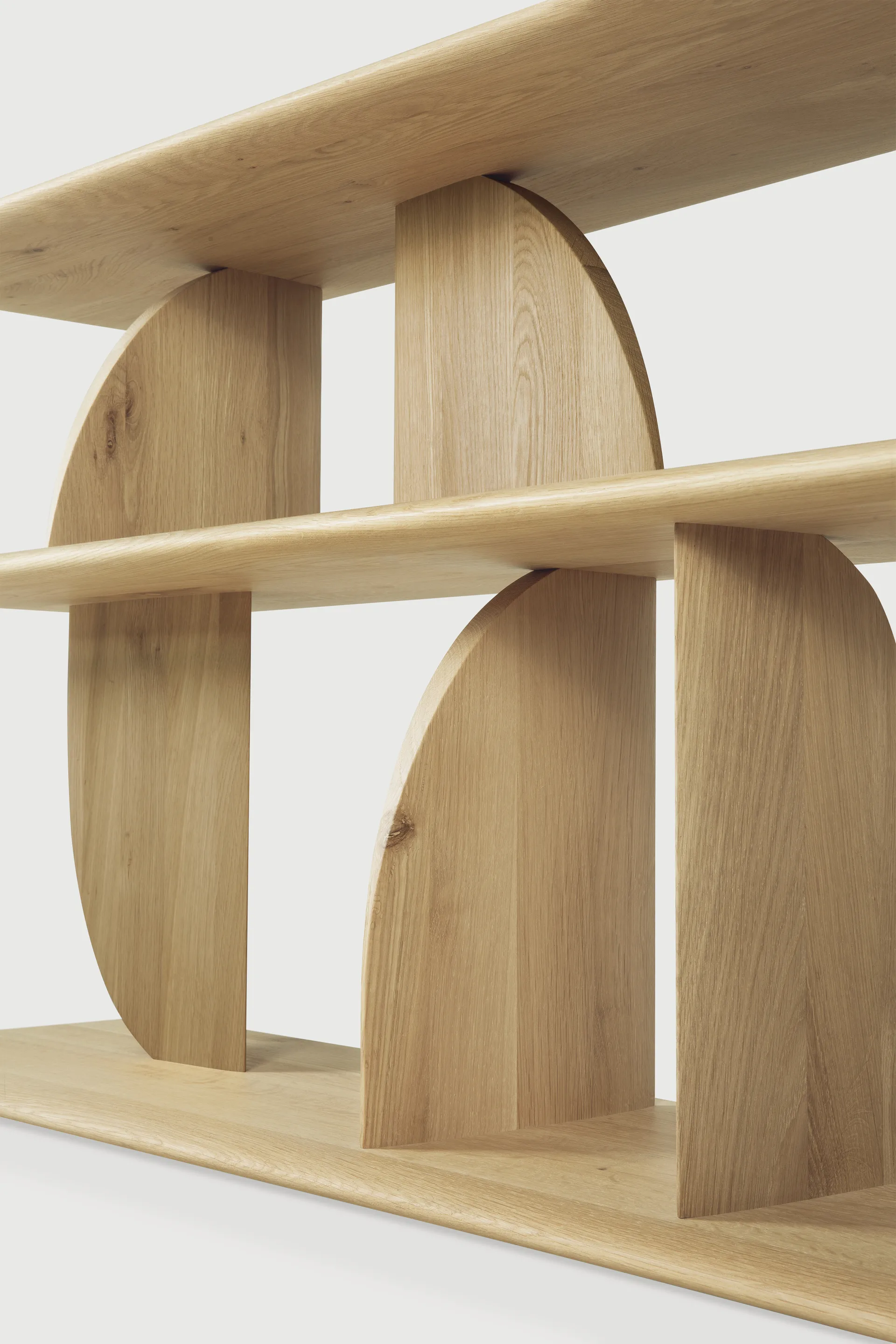 Geometric mesa de consola, Carvalho Ethnicraft