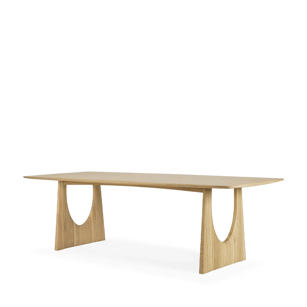 Geometric mesa de jantar, Carvalho 250 cm Ethnicraft