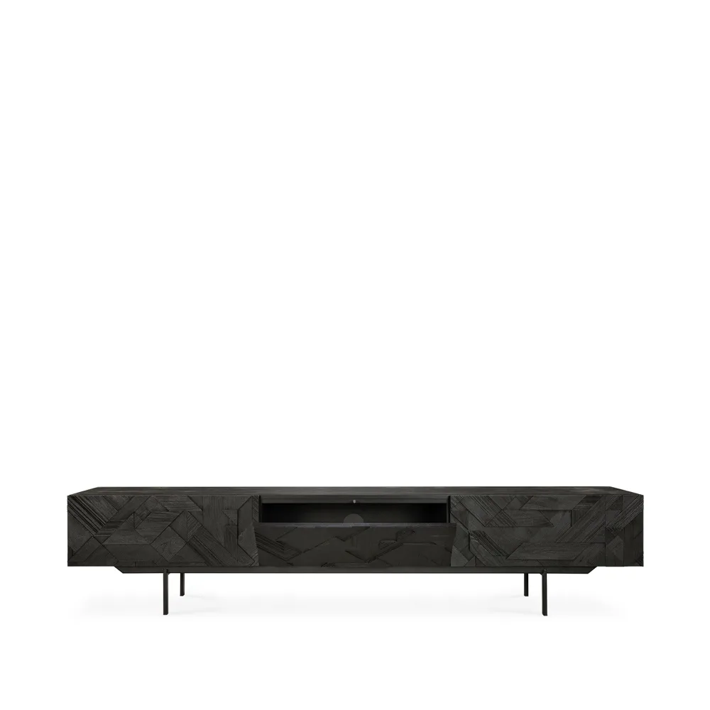 Graphic móvel de TV, Preto 242 cm Ethnicraft