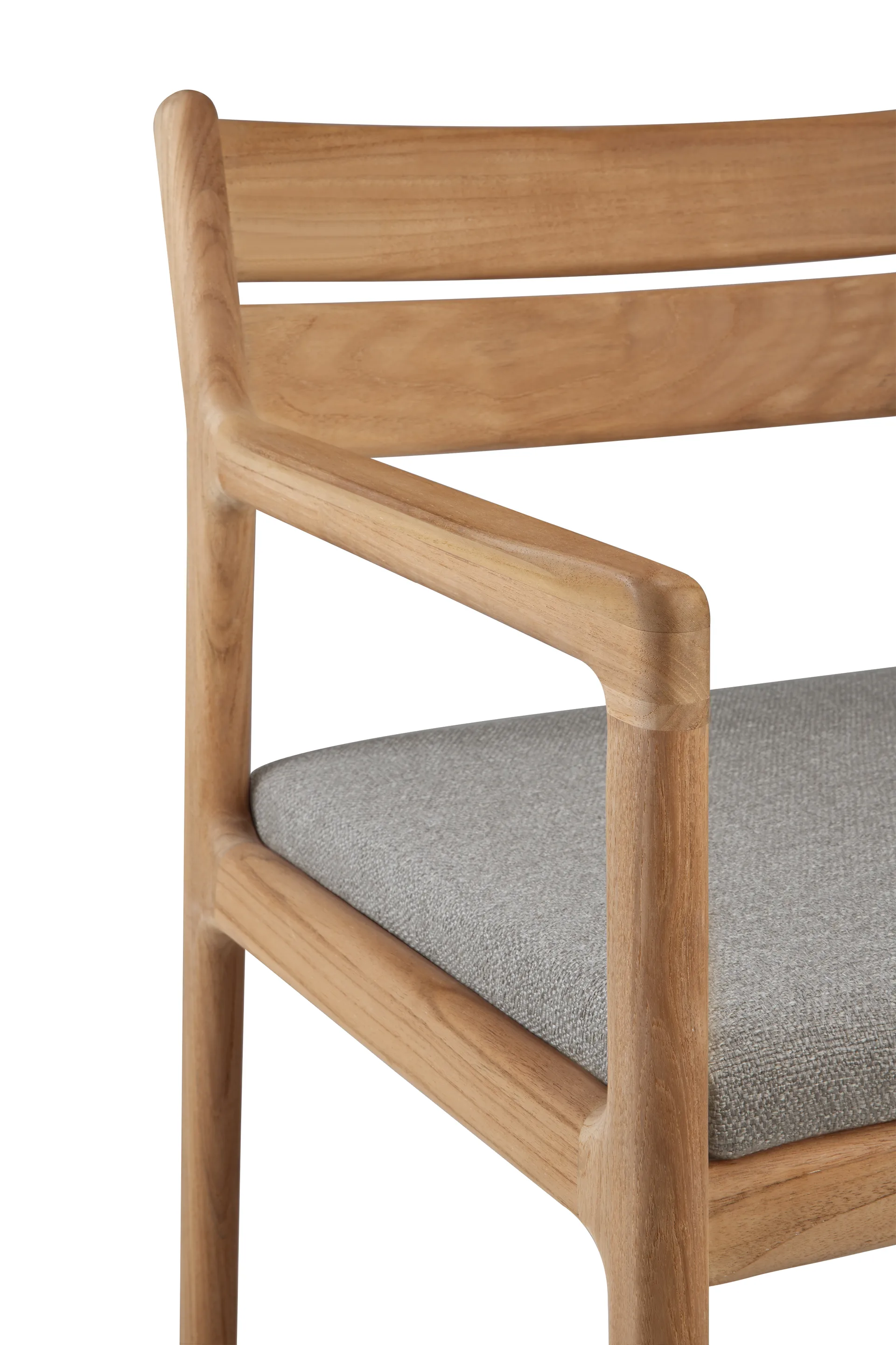 Jack Outdoor Dining cadeira com braços, Mocha Ethnicraft