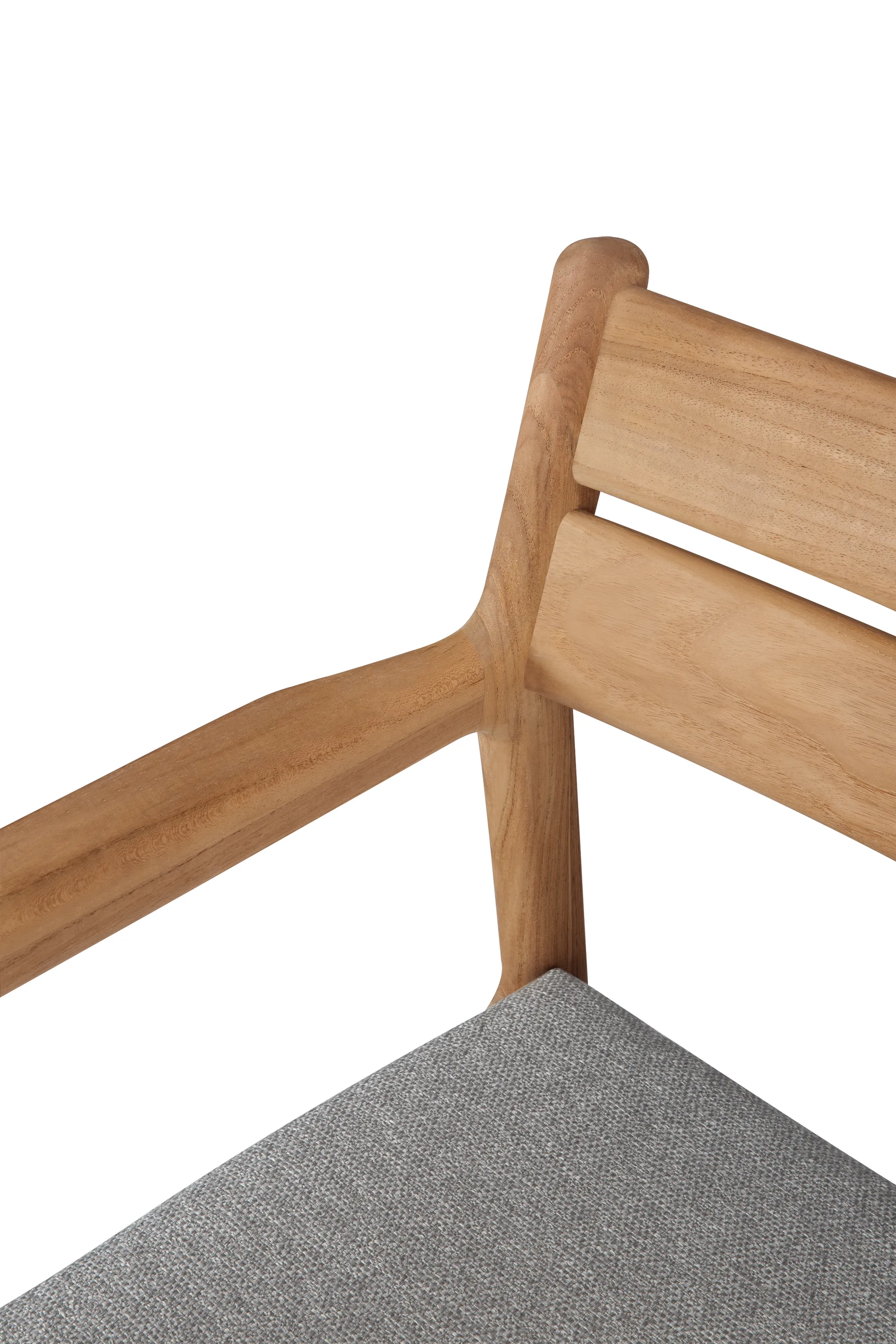 Jack Outdoor Dining cadeira com braços, Mocha Ethnicraft