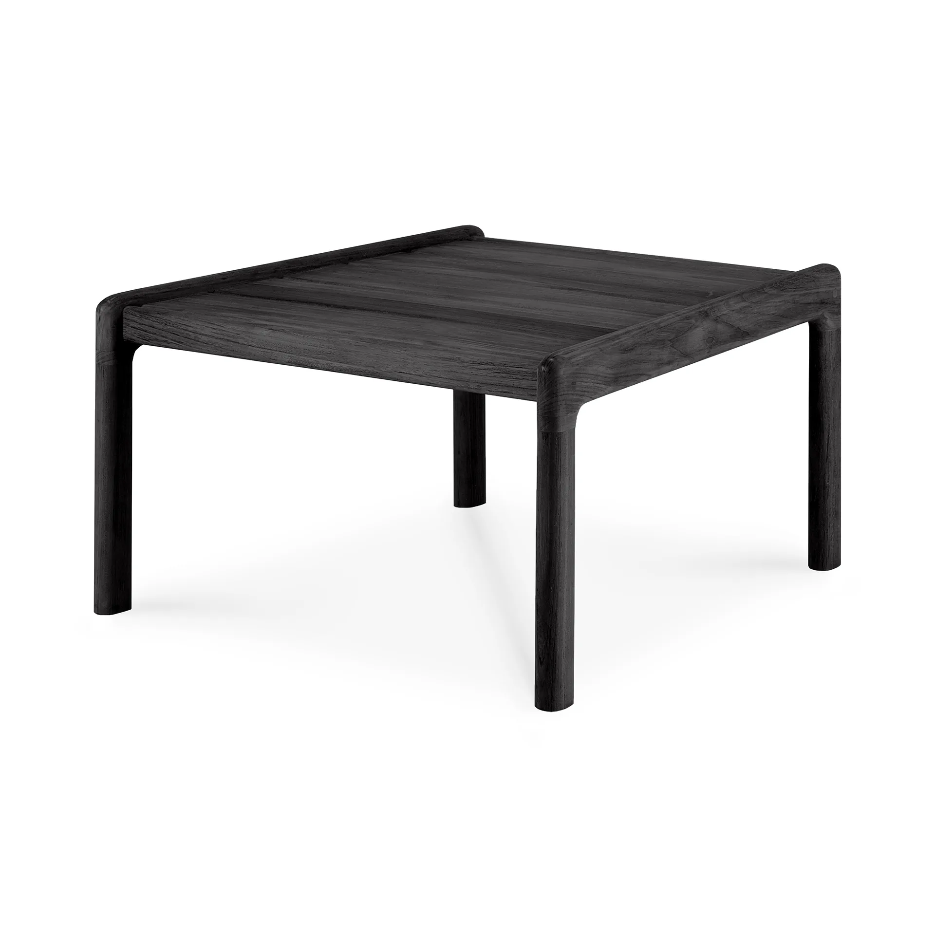 Jack outdoor mesa de apoio em teca tingida de preto, 54x54 cm Ethnicraft