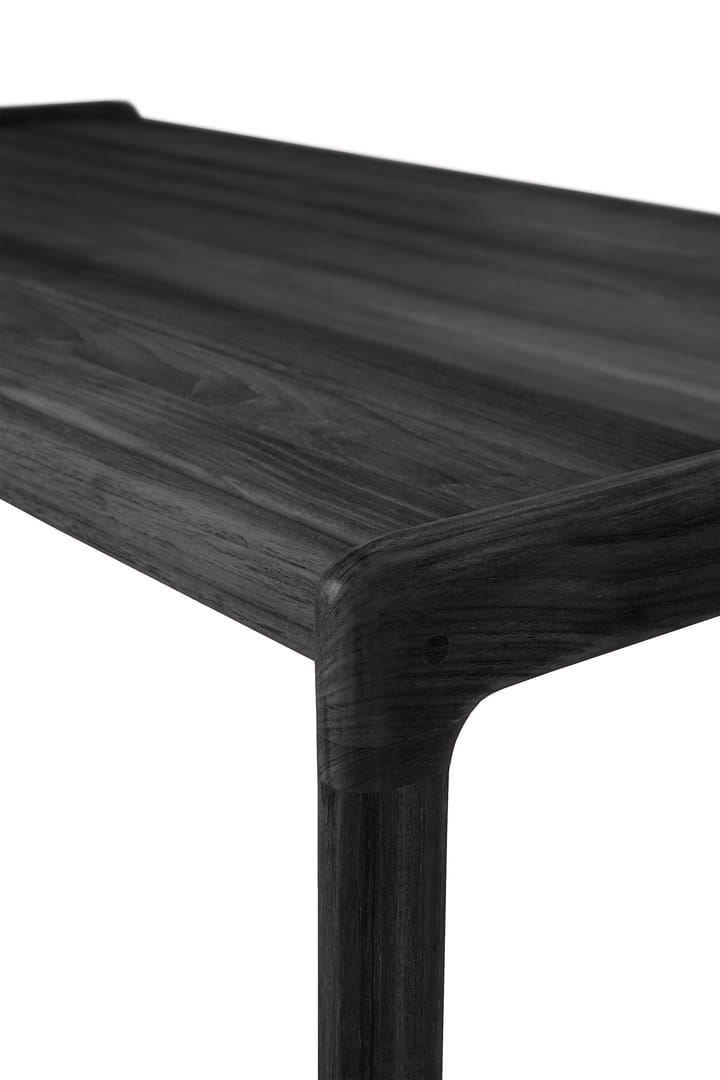 Jack outdoor mesa de centro em teca tingida de preto, 120x65 cm Ethnicraft