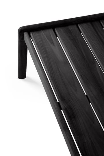 Jack outdoor mesa de centro em teca tingida de preto - 120x65 cm - Ethnicraft