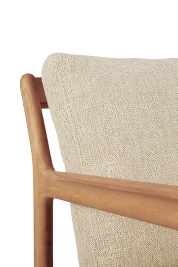Jack outdoor poltrona de lounge em teca - Natural - Ethnicraft